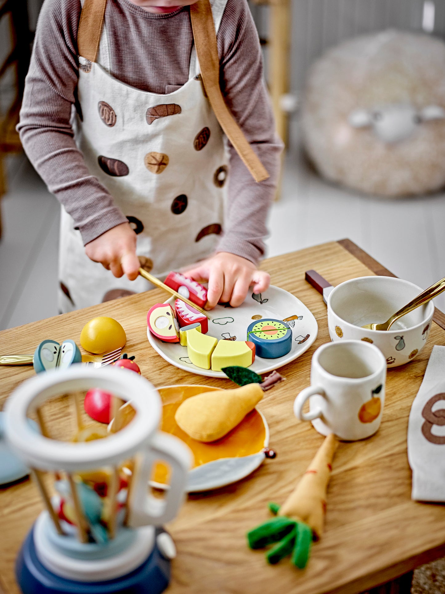 Lene Play Set, Kitchen, White, Lotus