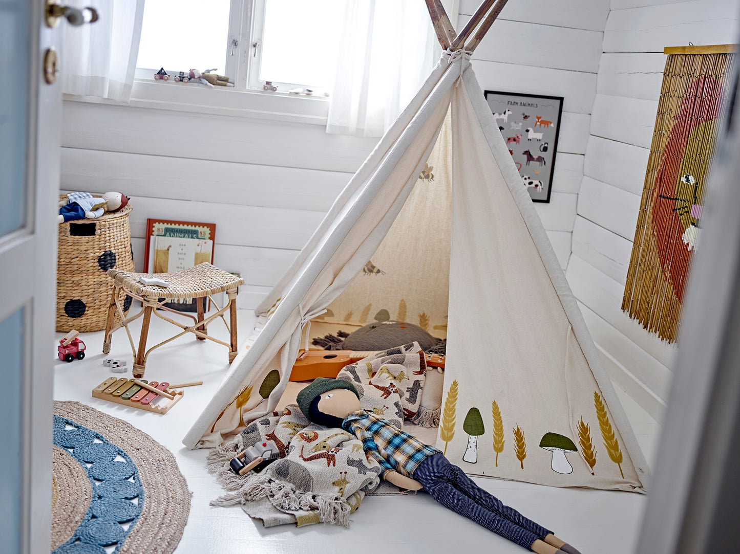 Millo Kindertipi, Natur, Baumwolle