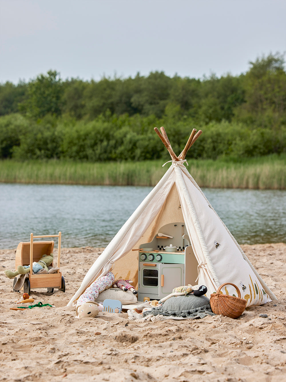 Millo Kindertipi, Natur, Baumwolle