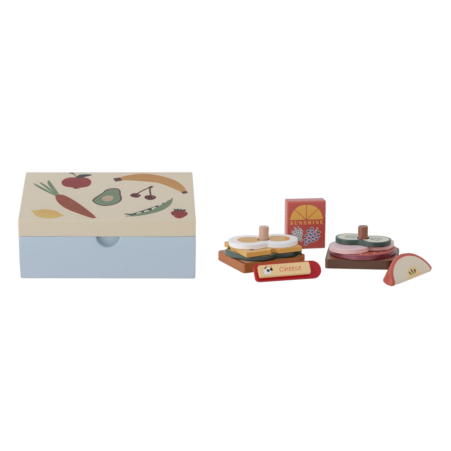 Thyra Spielset, Lunchbox, Blau, FSC®100%, MDF