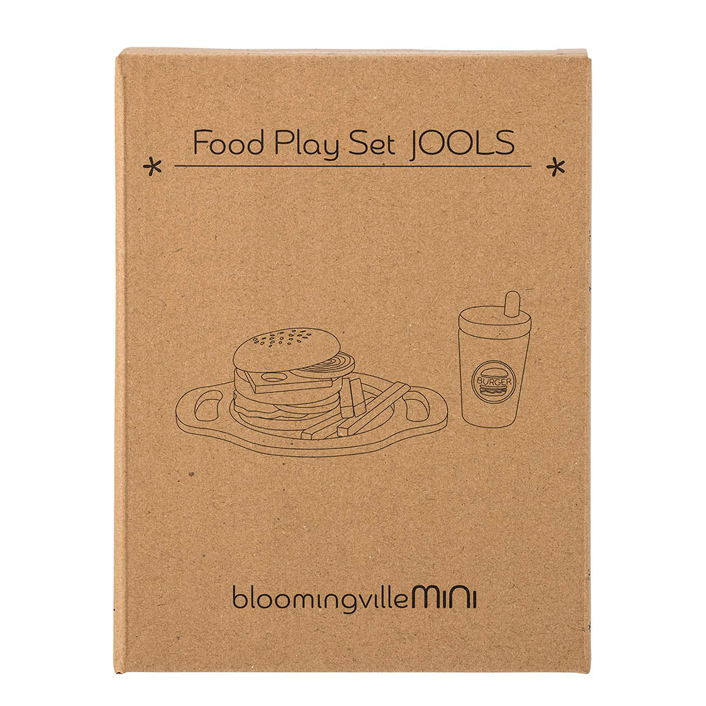 Jools Play Set, Food, Brown, FSC®100%, MDF