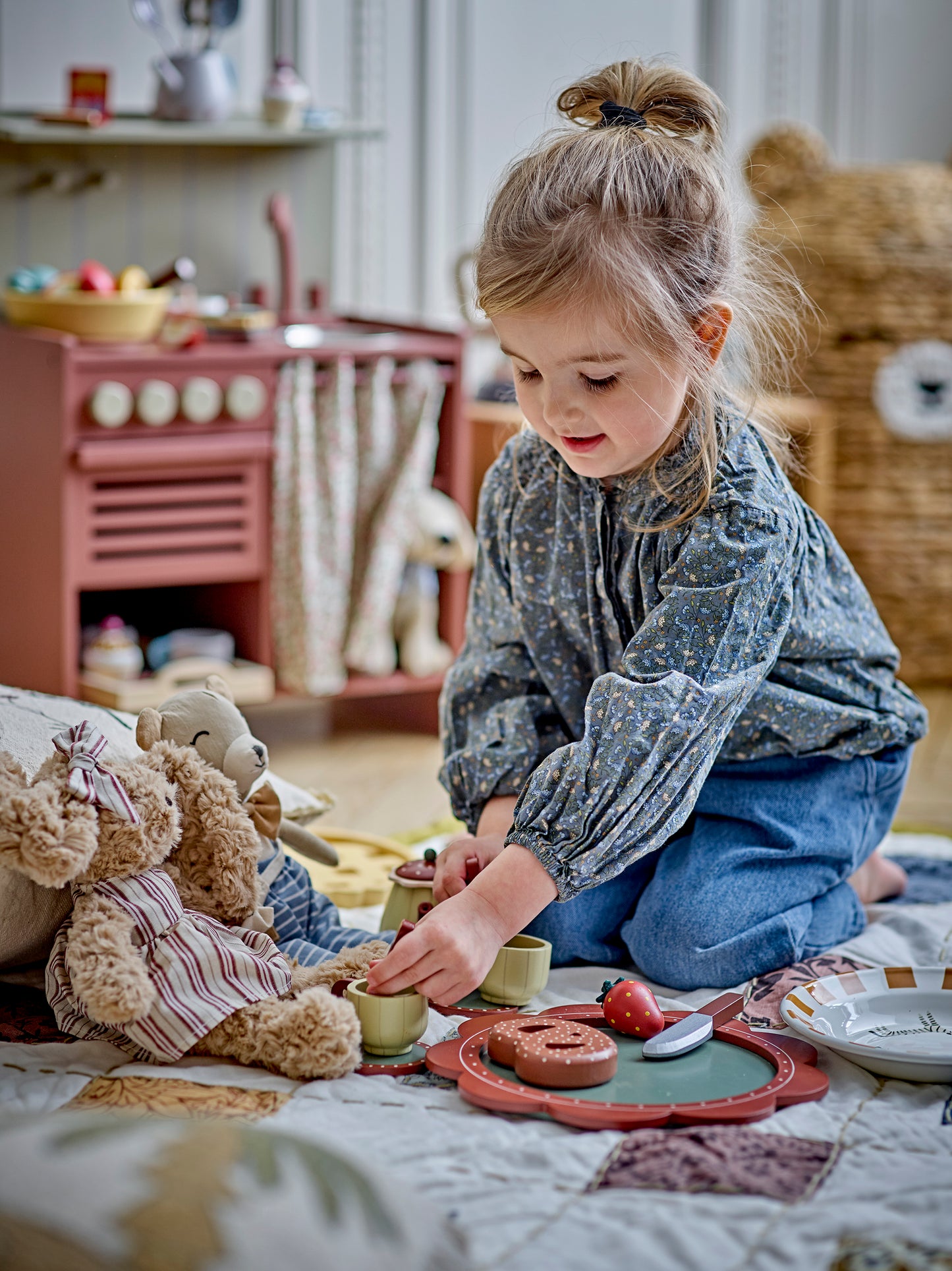 Vilma Doll, Brown, Cotton