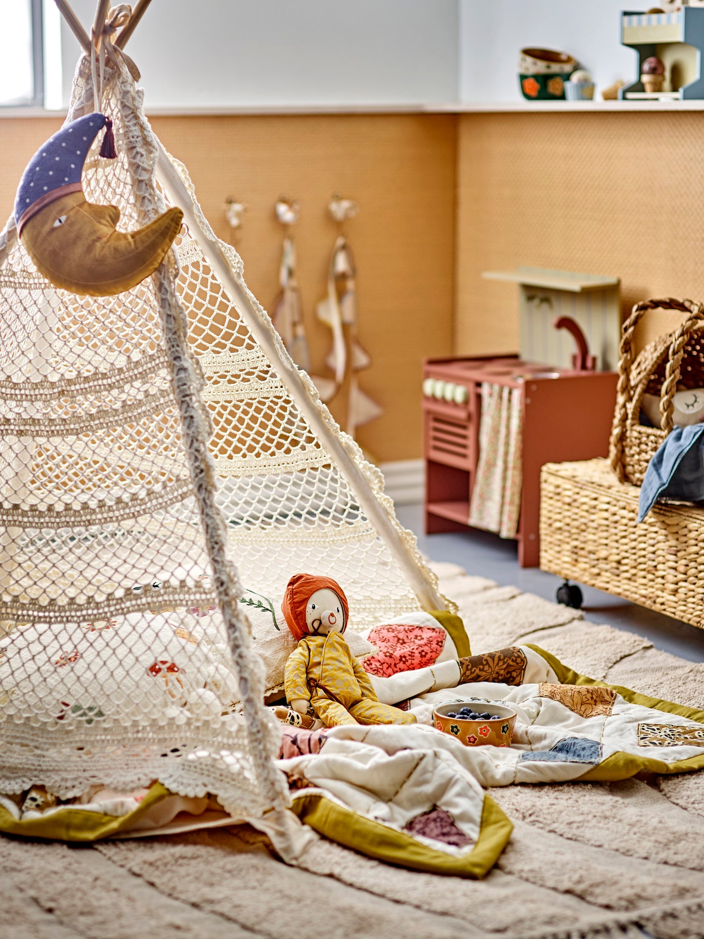 Herle Children´s Tipi, Nature, Cotton